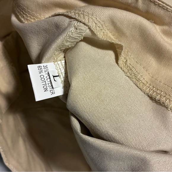 NEW Cargo Mini Skirt Khaki Size L Utilitycore Gorpcore Cosplay Streetwear - Picture 4 of 6